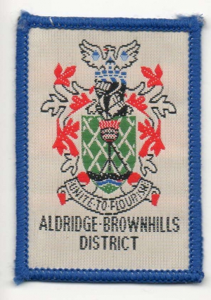 [Aldridge Brownhills District District Badge]