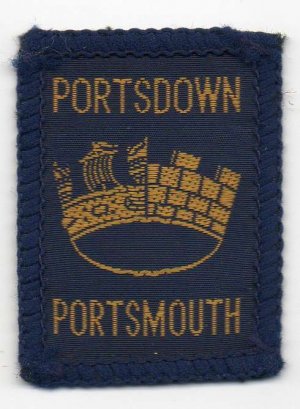[Portsdown Portsmouth District Badge]