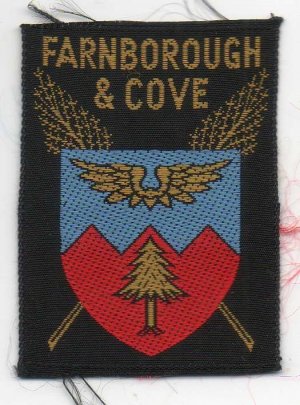 [Farnborough & Cove District Badge]