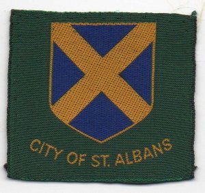 [City of St. Albans District Badge]
