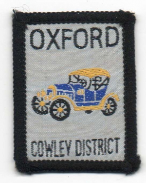 [Cowley District District Badge]