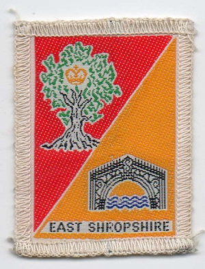[East Shropshire District Badge]