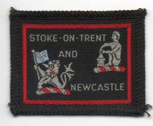 [Stoke-On-Trent & Newcastle District Badge]