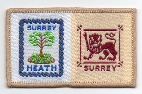 [Surrey Heath @ District Badge]