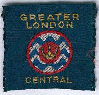 [Greater London Central District Badge]