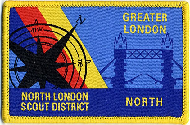 [North London Scout District @ NSV District Badge]