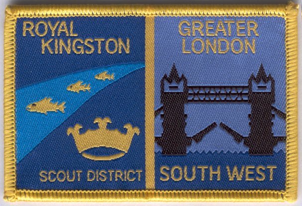 [Royal Kingston Scout District @ NSV District Badge]
