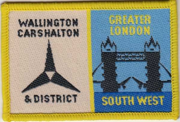 [Wallington, Carsholton & District @ District Badge]